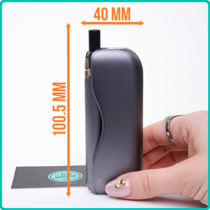 Dimensions du Kit Kiwi Starter V2 Kiwi Vapor